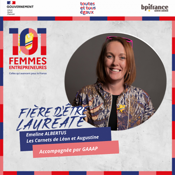 lauréate 101 Femmes Matignon GAAAP