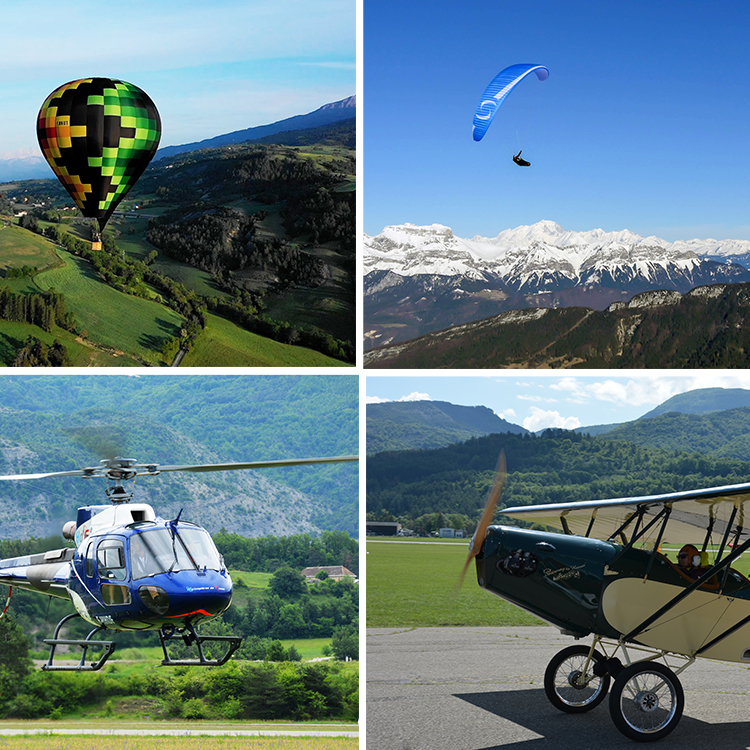 loisirs aériens ALpes du Sud