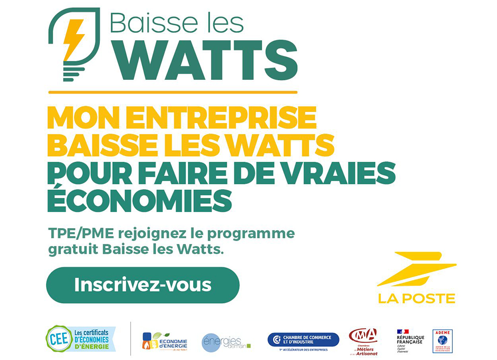baisse les watts
