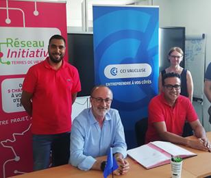 initiative Terres de Vaucluse et CCI 84