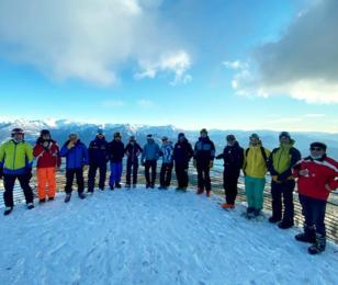 Cluster Montagne dans les hautes alpes