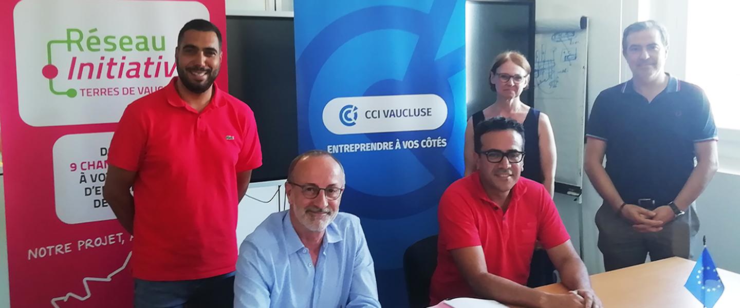 initiative Terres de Vaucluse et CCI 84