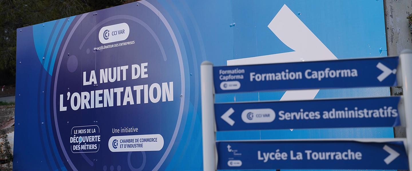 Nuit de l'orientation 2023 campus Grande Tourrache