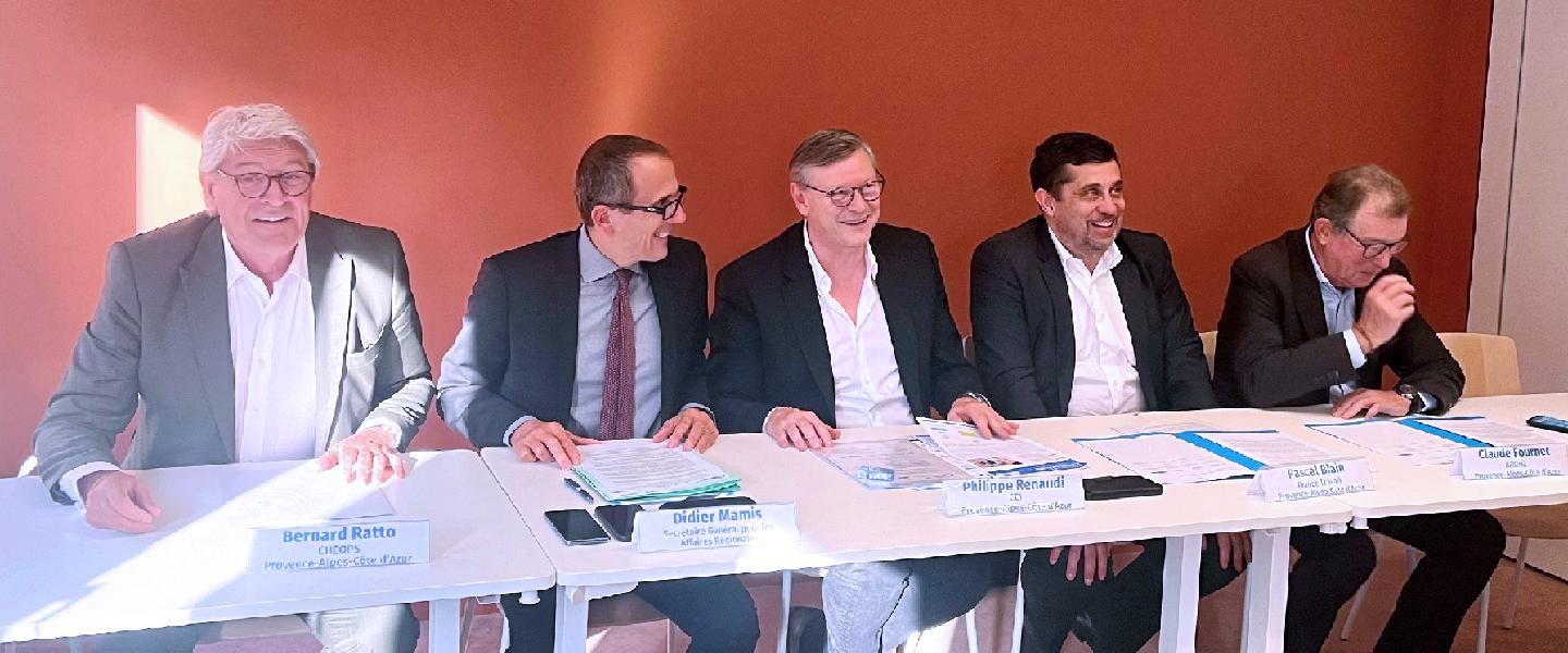 signataires accord régional emploi Paca et Sgar